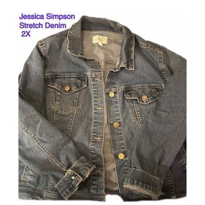 Jessica Simpson Blue Denim Jacket